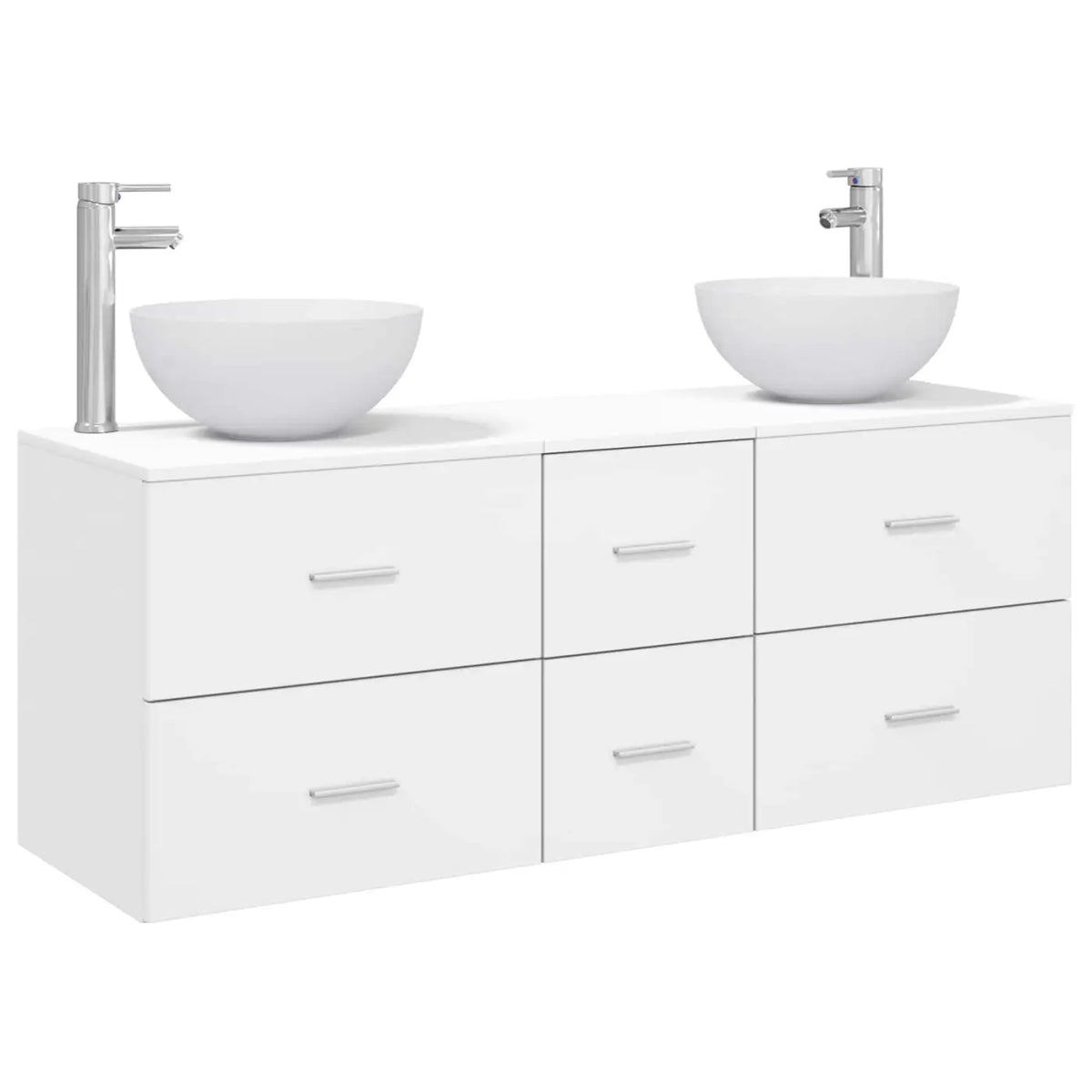 Ensemble d’armoire de salle de bain 3 pc Blanc - XIOS
