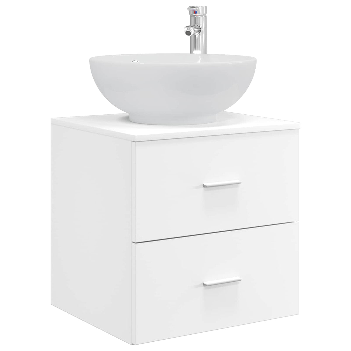 Ensemble de mobilier de salle de bain 3 pc Blanc