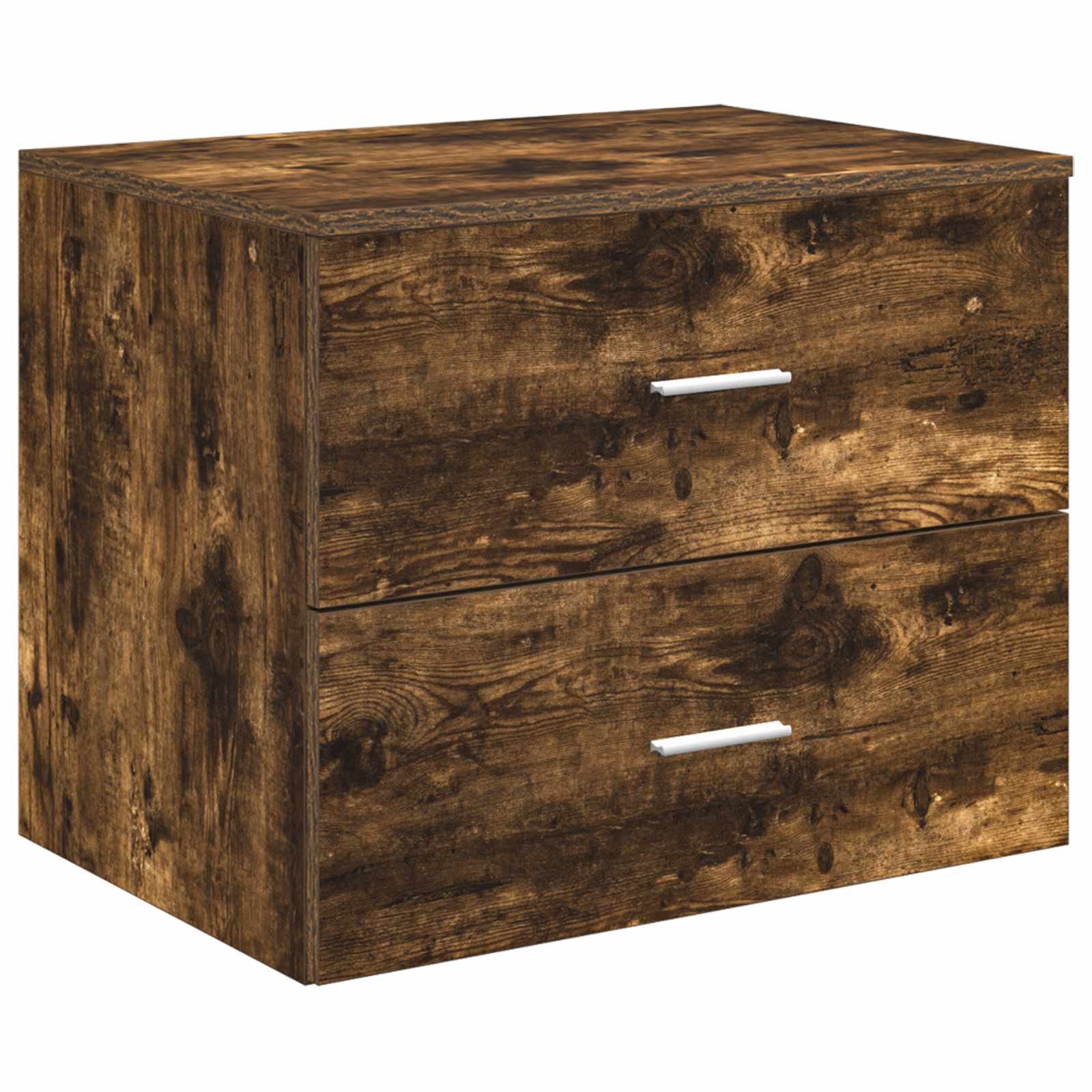 Ensemble de mobilier de salle de bain 3 pc Chêne fumé