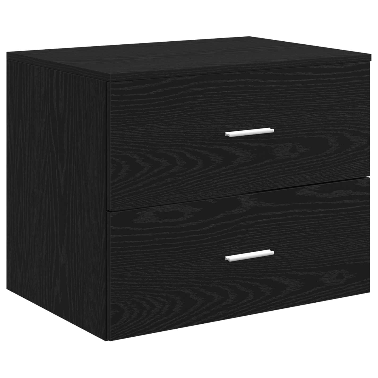 Ensemble de mobilier de salle de bain 3 pc Noir