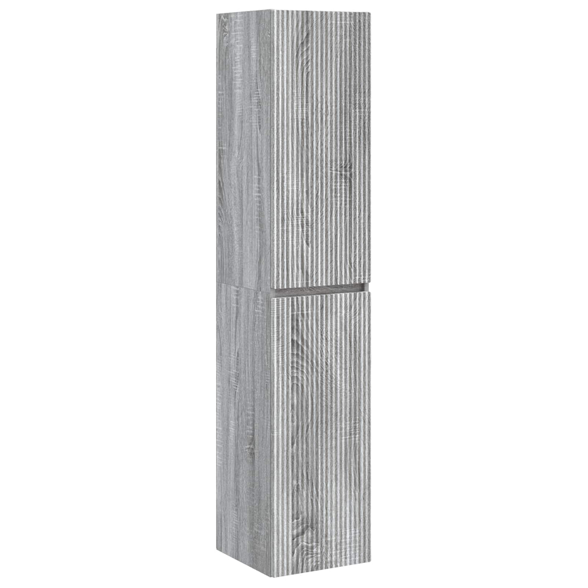Ensemble de mobilier de salle de bain 5 pc Sonoma gris