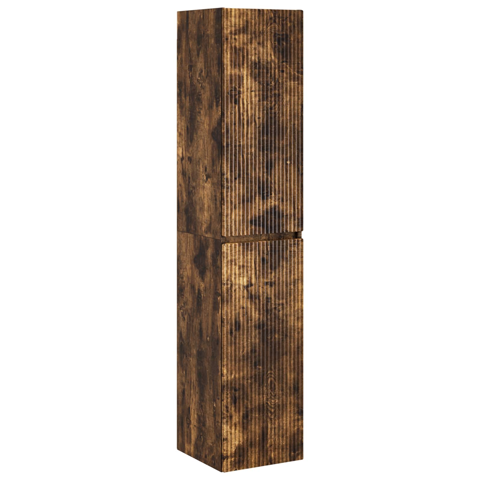 Ensemble de mobilier de salle de bain 3 pc Chêne fumé