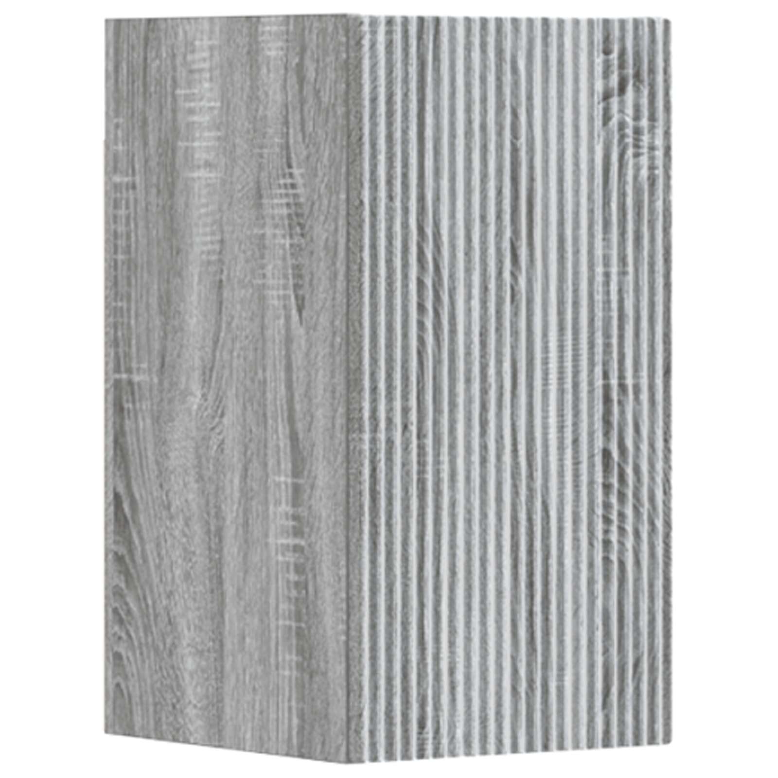 Ensemble de mobilier de salle de bain 3 pc Sonoma gris