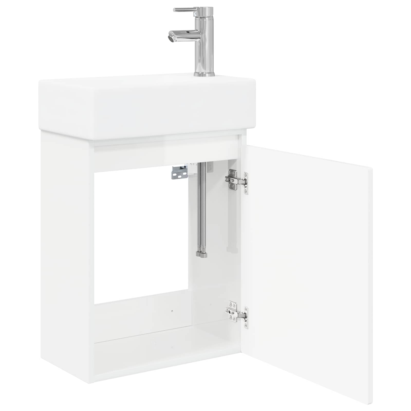 Meuble de salle de bain avec robinet Blanc brillant - XIOS