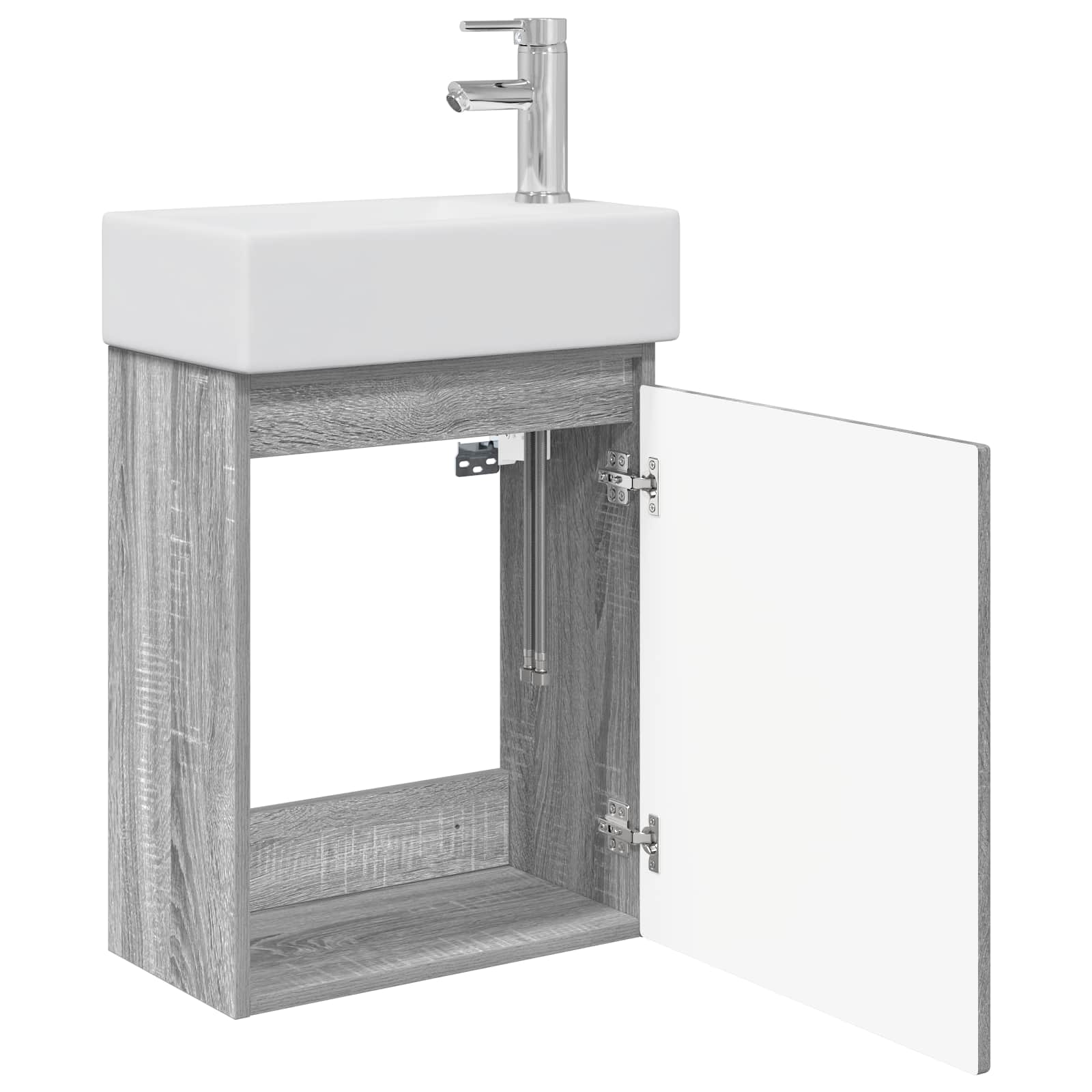 Meuble de salle de bain avec robinet Sonoma gris - XIOS