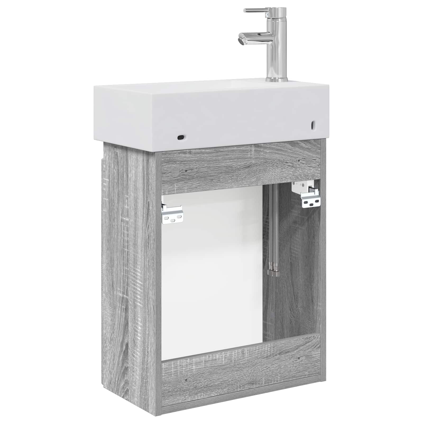 Meuble de salle de bain avec robinet Sonoma gris - XIOS