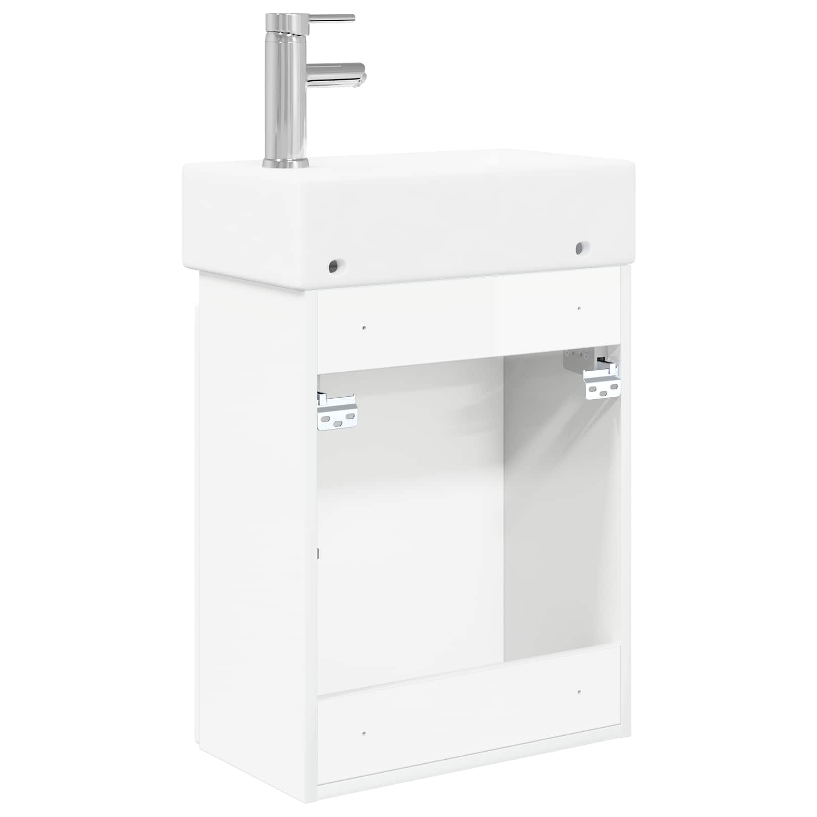 Meuble de salle de bain avec robinet Blanc brillant - XIOS