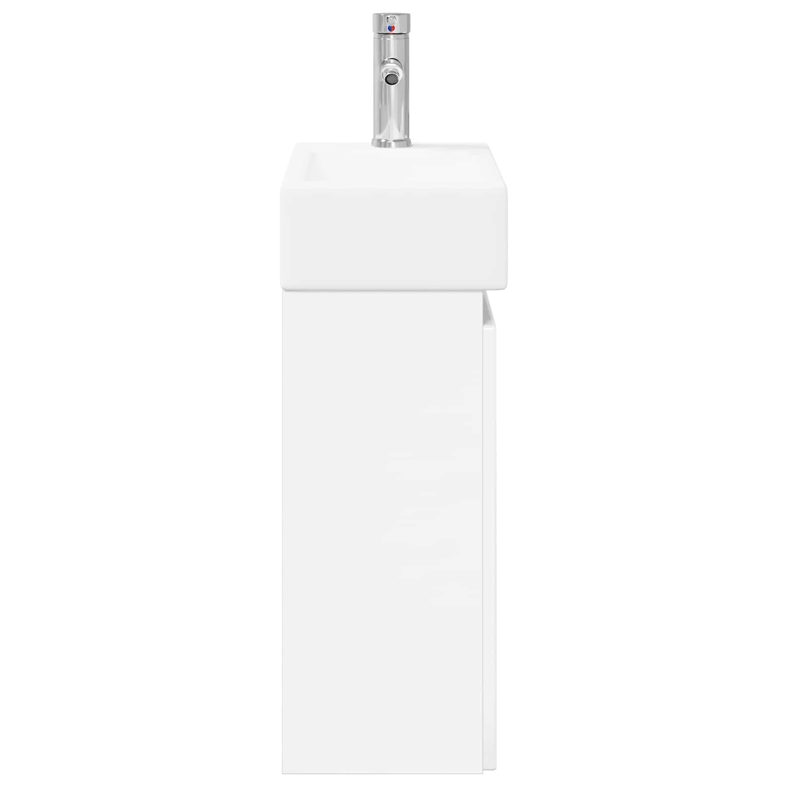 Meuble de salle de bain avec robinet Blanc brillant - XIOS