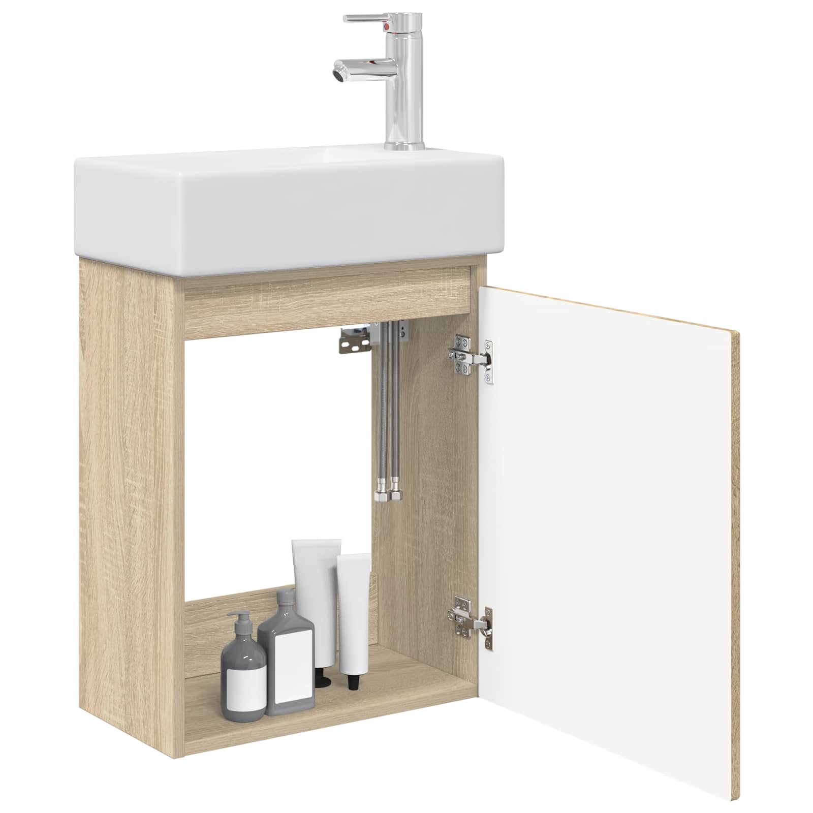 Meuble de salle de bain avec robinet Chêne Sonoma - XIOS