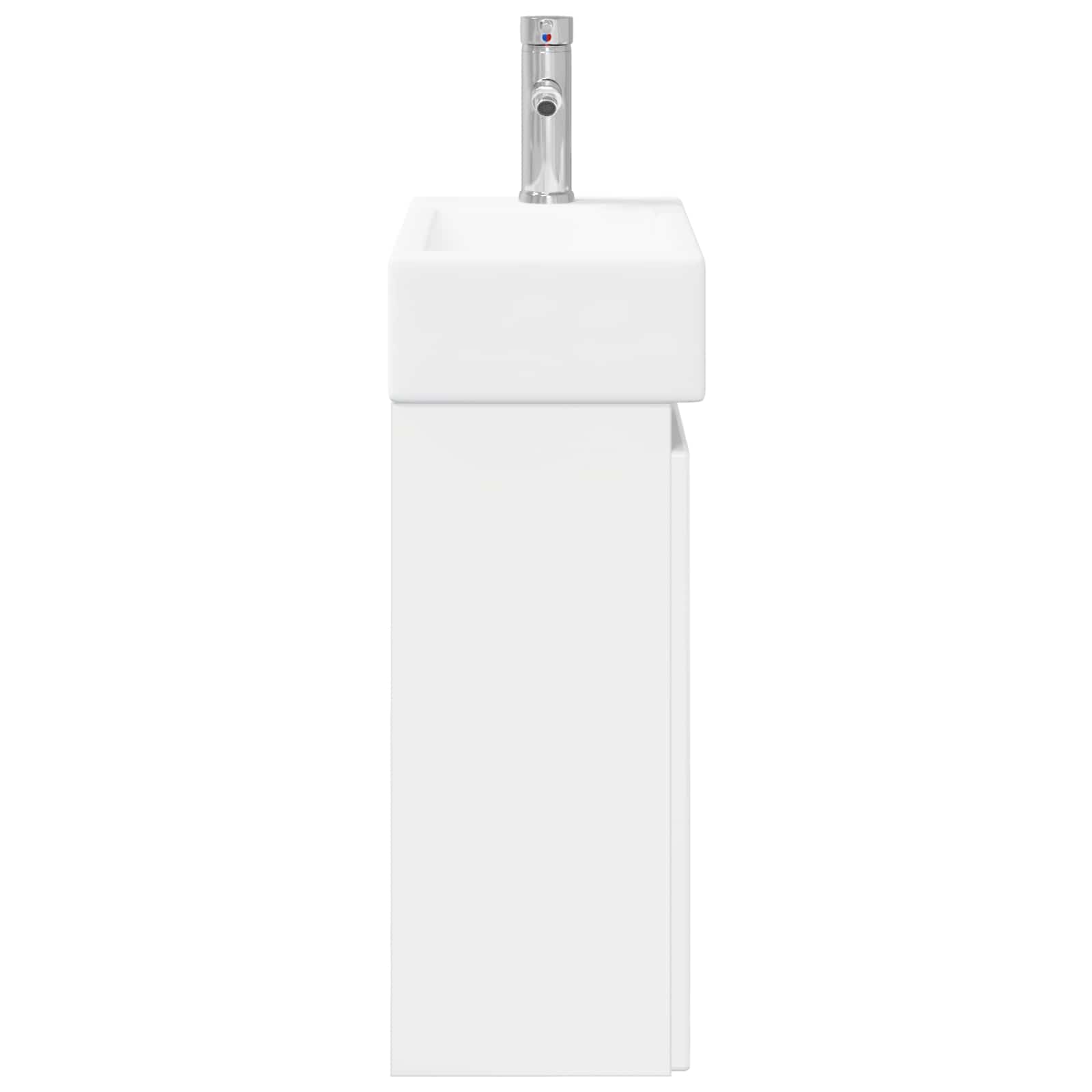 Meuble de salle de bain avec robinet Blanc brillant - XIOS
