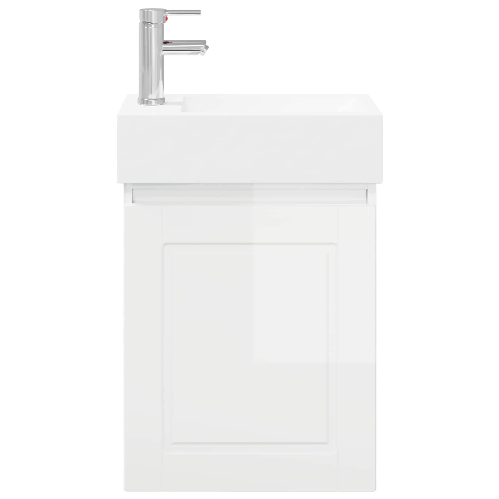 Meuble de salle de bain avec robinet Blanc brillant - XIOS