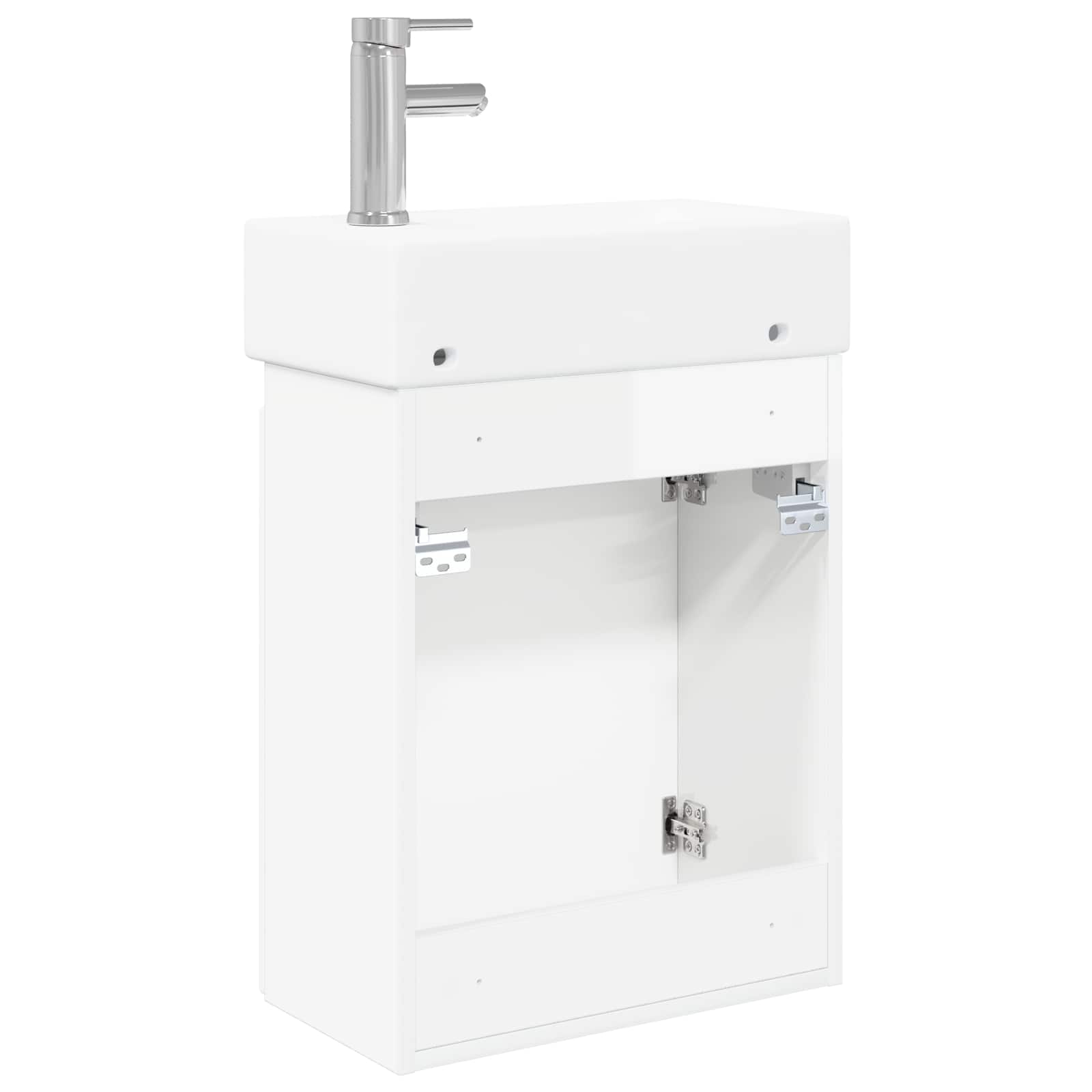 Meuble de salle de bain avec robinet Blanc brillant - XIOS