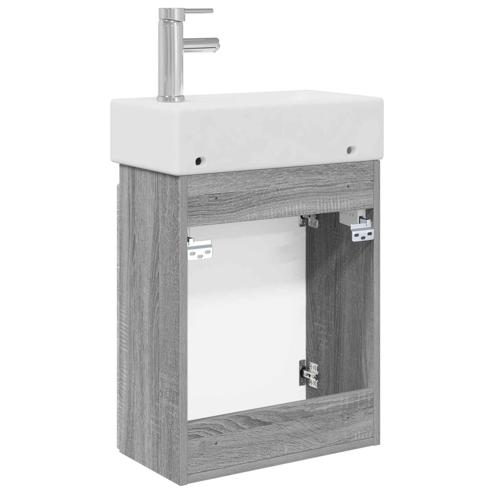 Meuble de salle de bain avec robinet Sonoma gris - XIOS