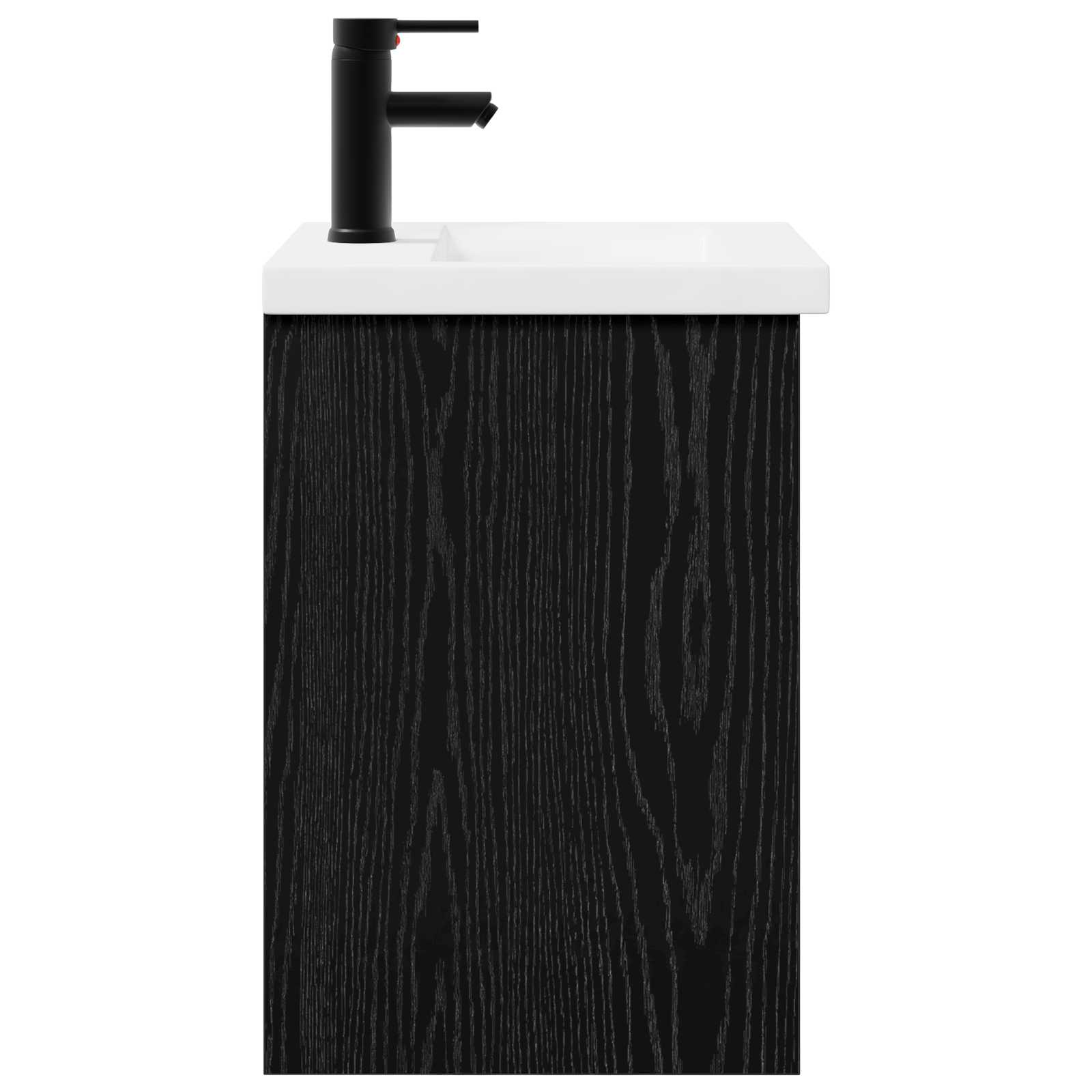 Meuble de salle de bain avec robinet Chêne noir - XIOS