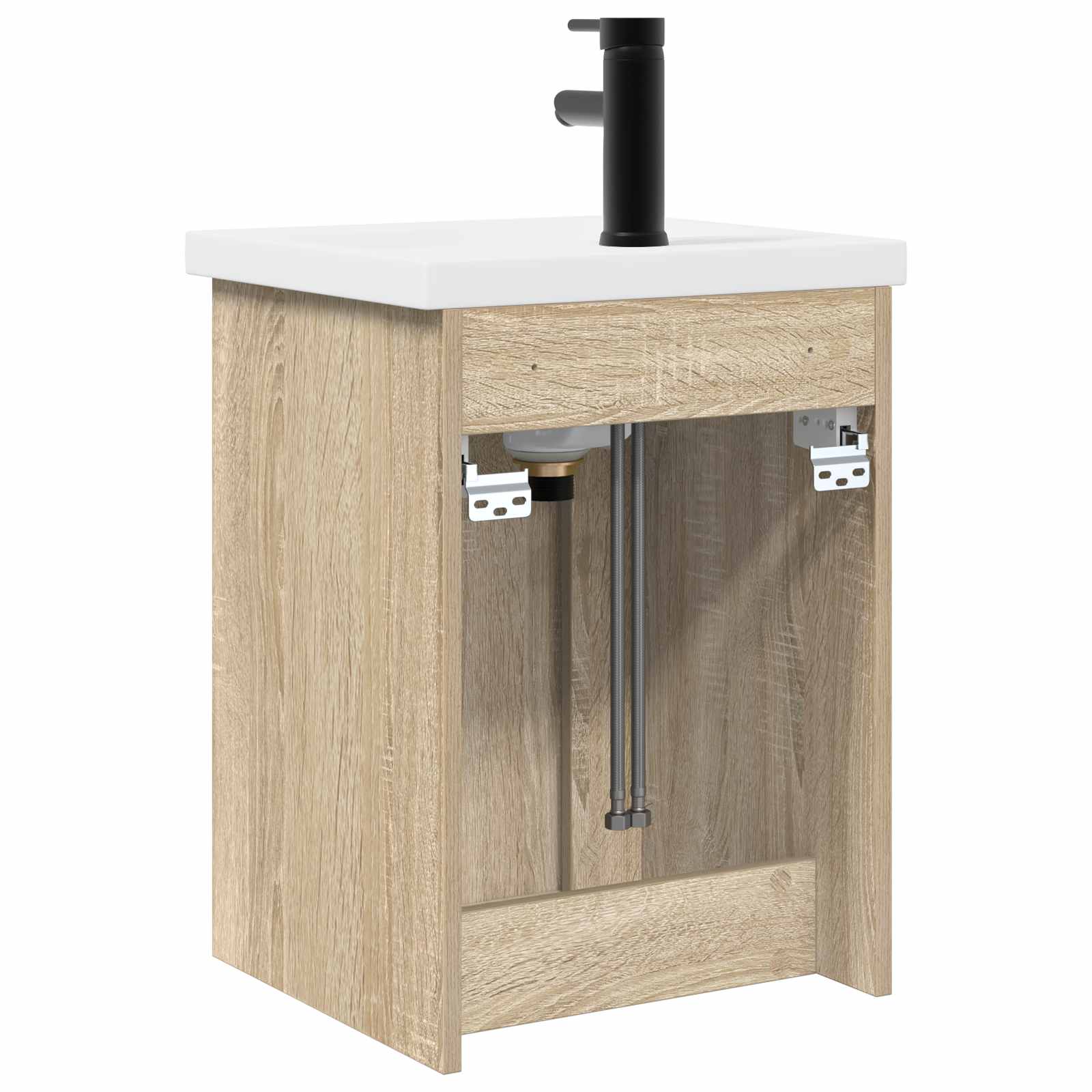 Meuble de salle de bain avec robinet Chêne Sonoma - XIOS