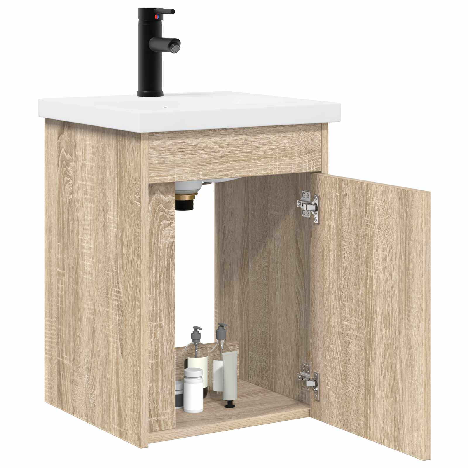 Meuble de salle de bain avec robinet Chêne Sonoma - XIOS