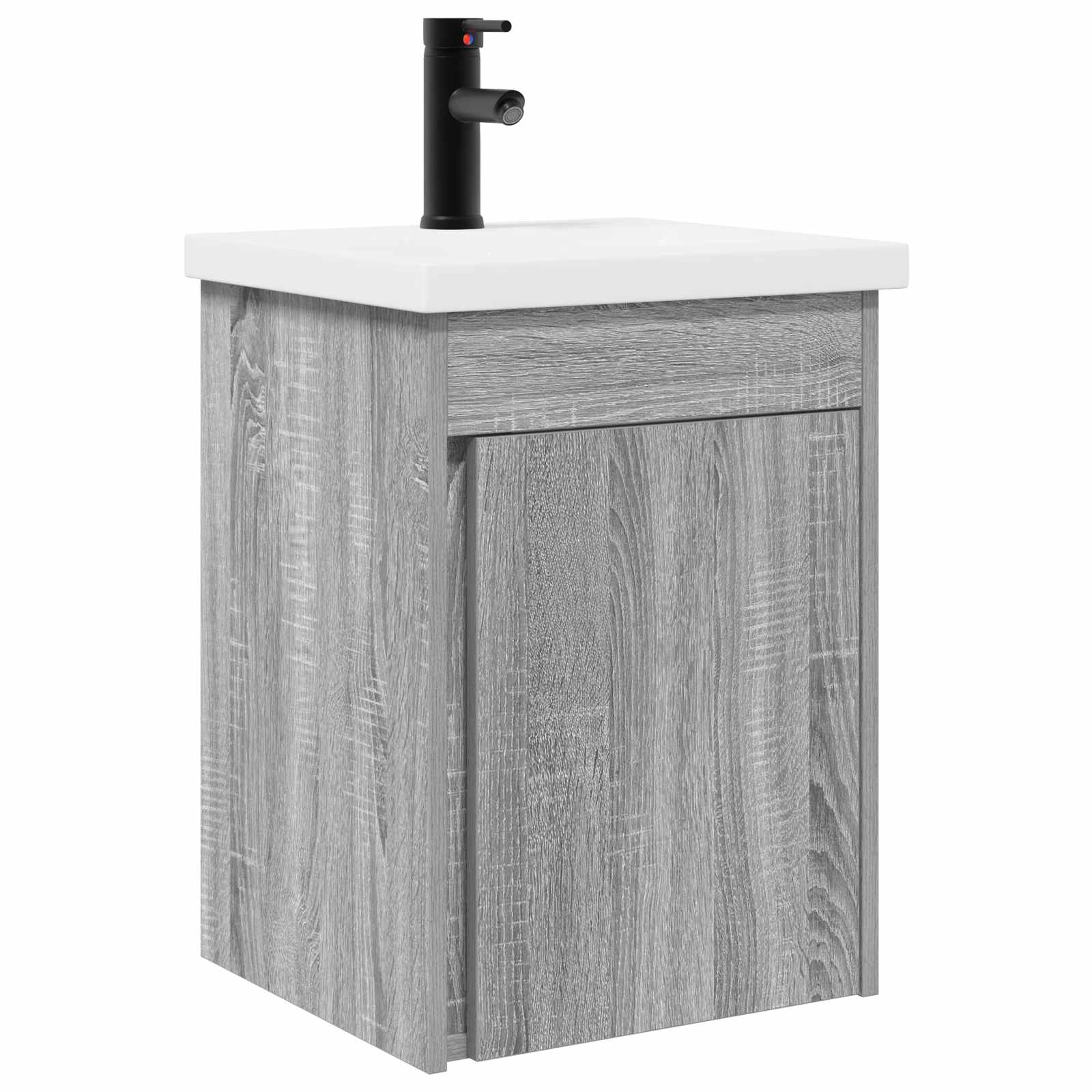 Meuble de salle de bain avec robinet Sonoma gris - XIOS