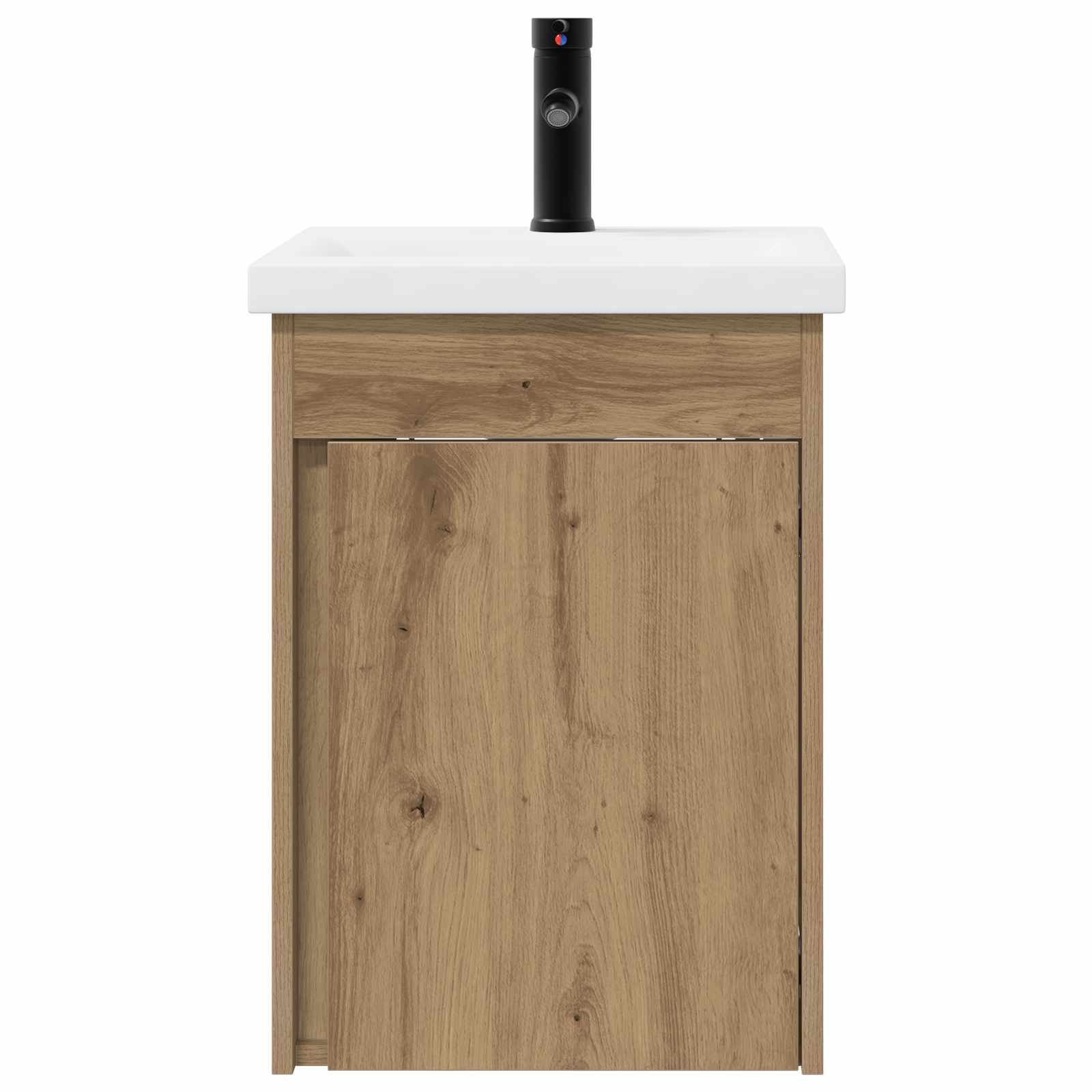 Meuble de salle de bain avec robinet Chêne artisanal - XIOS