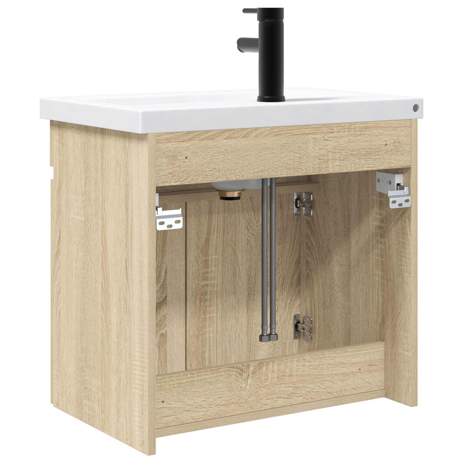 Meuble de salle de bain avec robinet Chêne Sonoma - XIOS