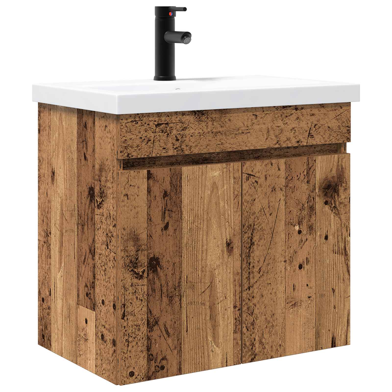 Meuble de salle de bain avec robinet Bois ancien - XIOS