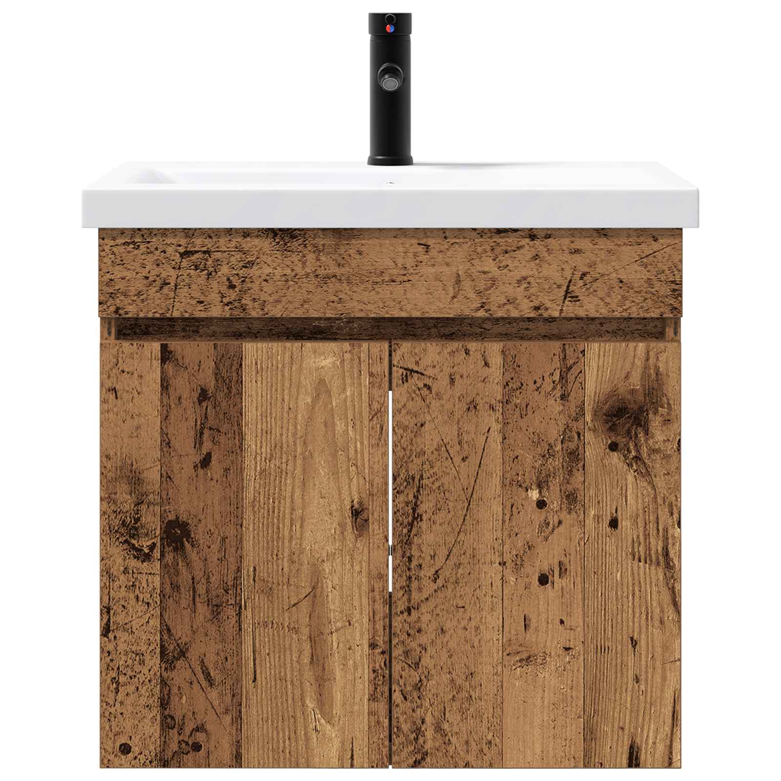 Meuble de salle de bain avec robinet Bois ancien - XIOS