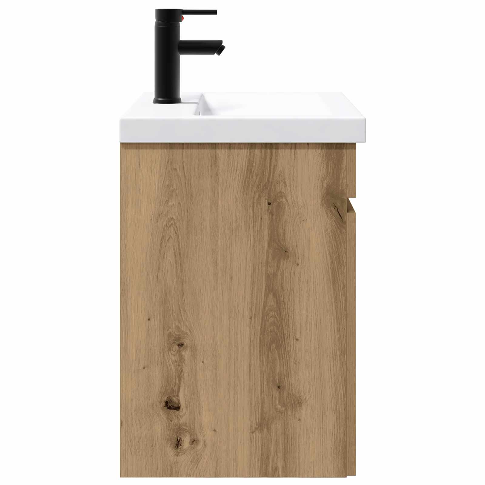 Meuble de salle de bain avec robinet Chêne artisanal - XIOS