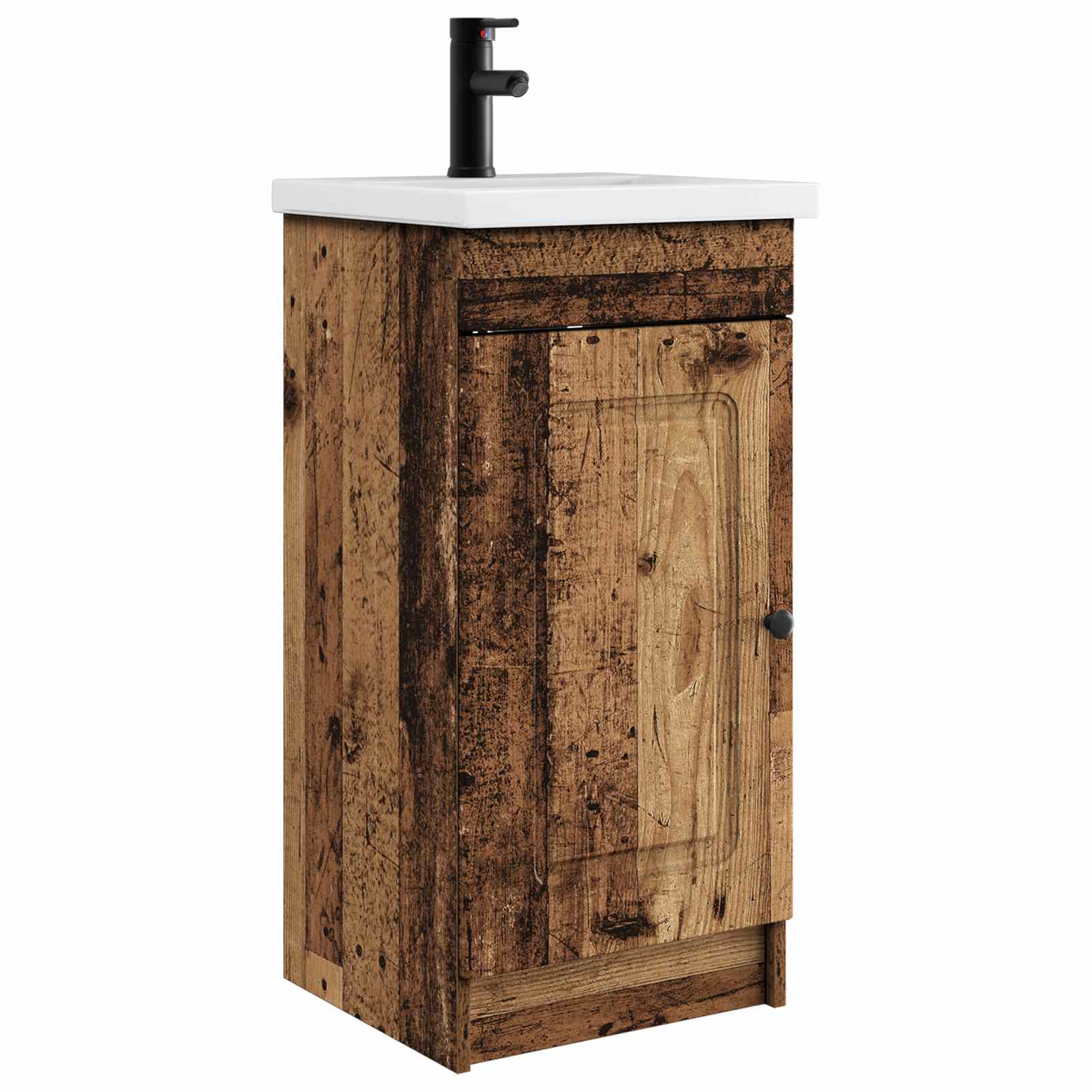 Meuble de salle de bain avec évier Bois ancien