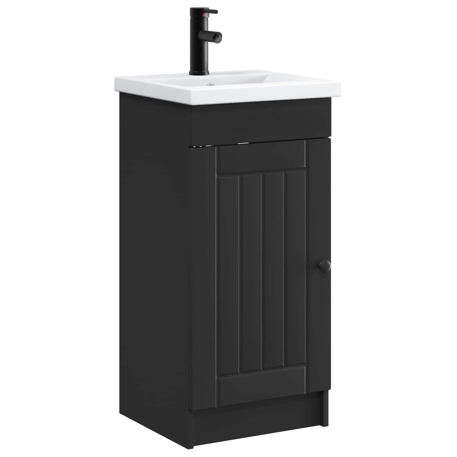 Meuble de salle de bain avec évier Noir 42 x 40 x 84,5 cm - XIOS