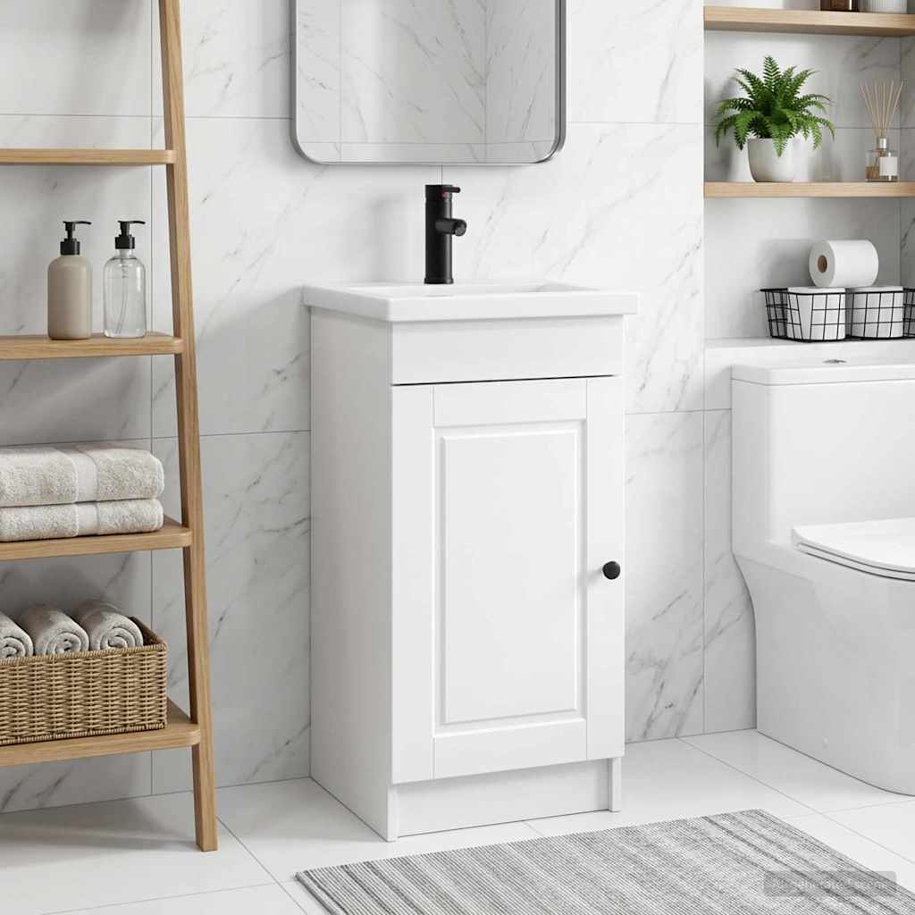 Meuble de salle de bain avec évier Blanc 42 x 40 x 84,5 cm - XIOS