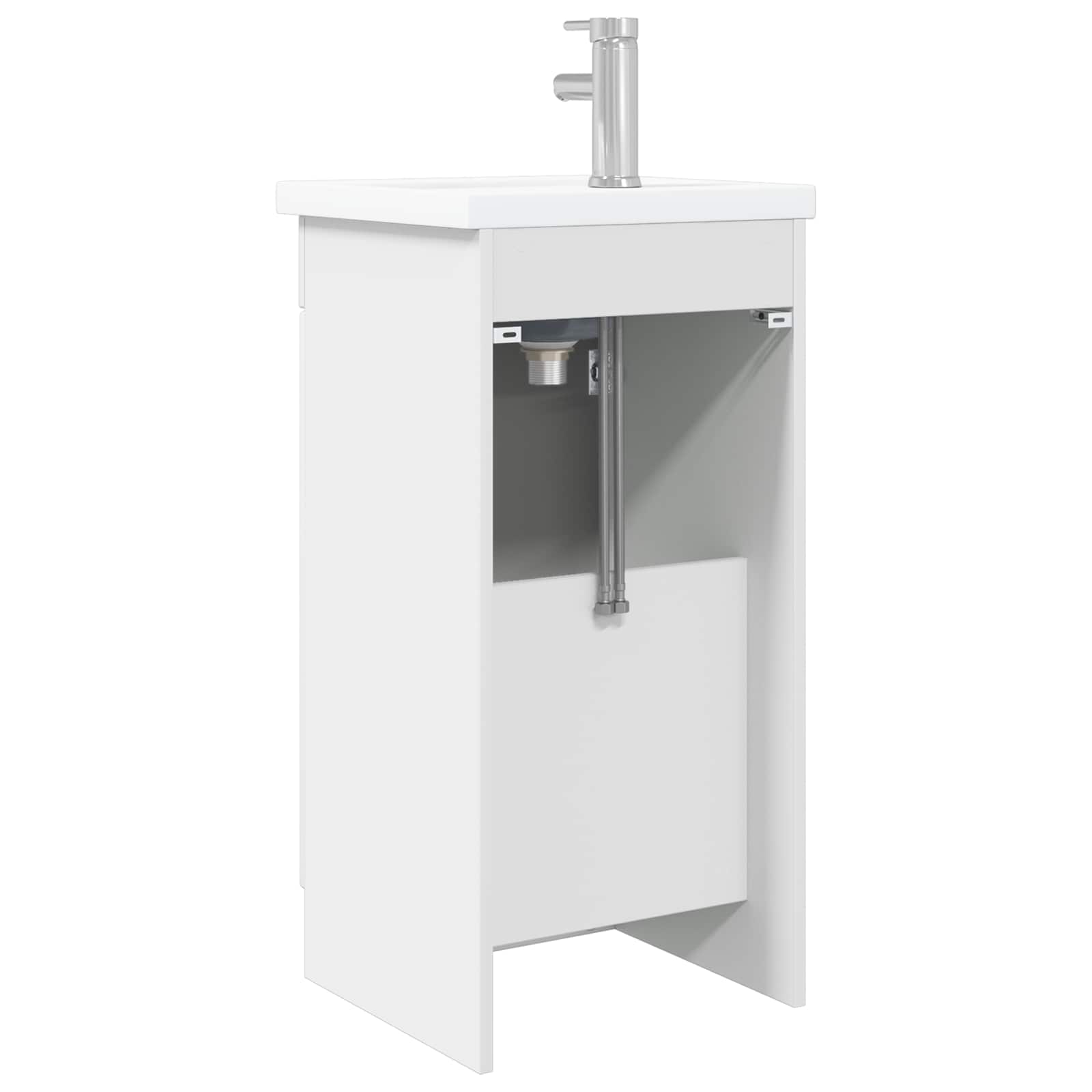 Meuble de salle de bain avec évier Blanc 42 x 40 x 84,5 cm