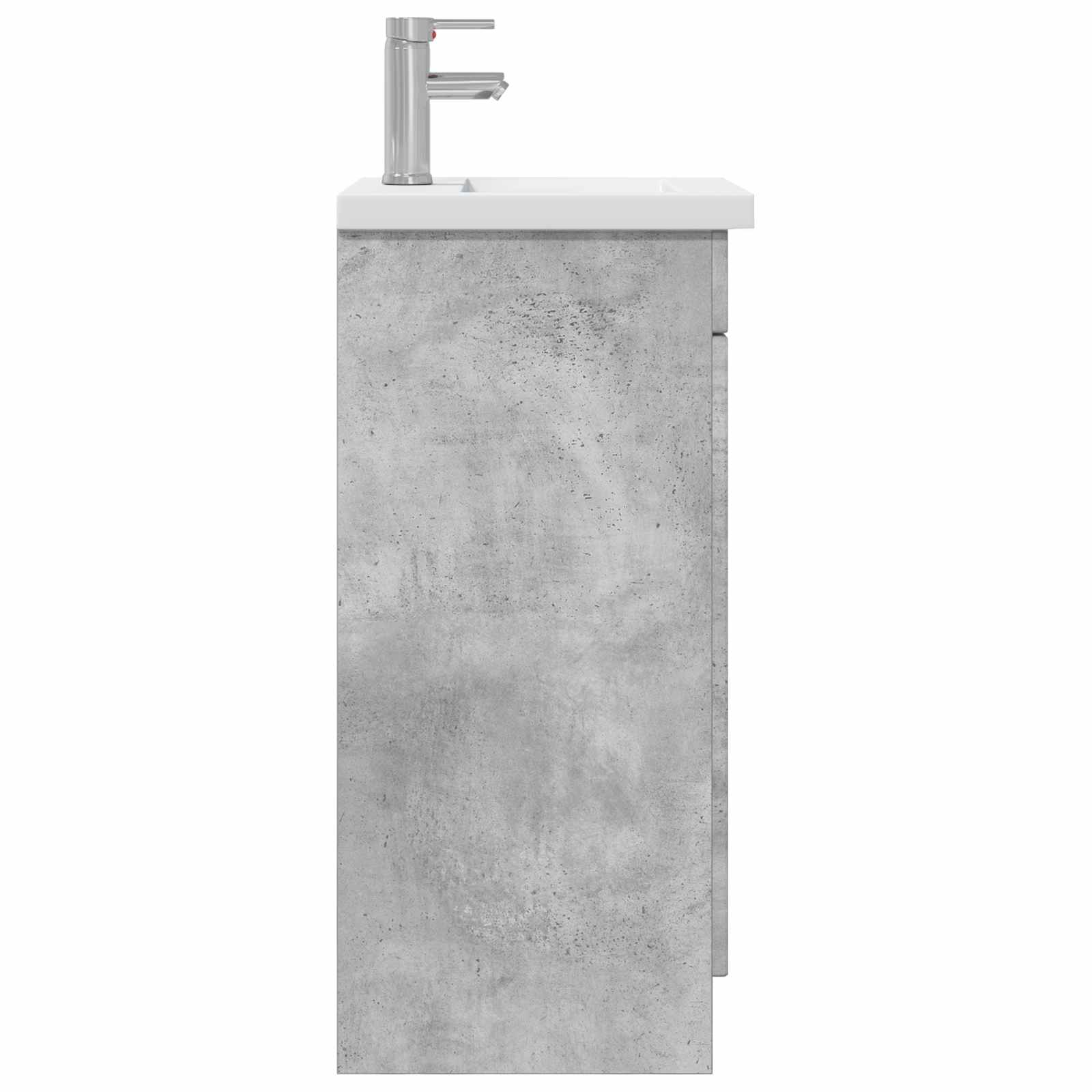 Meuble de salle de bain avec évier Gris béton 42 x 40 x 84,5 cm
