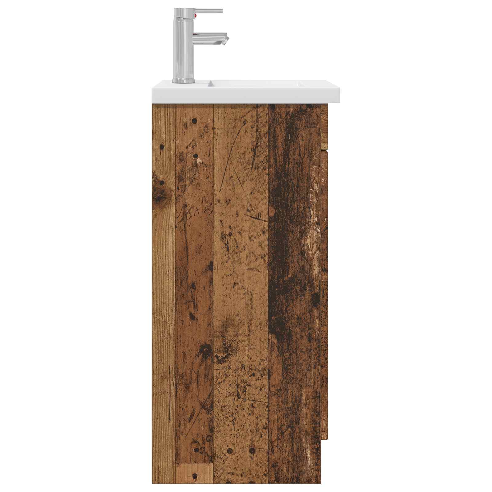 Meuble de salle de bain avec évier Bois ancien