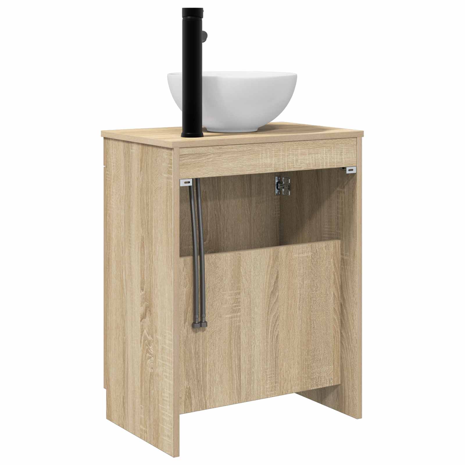 Meuble de salle de bain avec évier Chêne Sonoma 54 x 35 x 83 cm