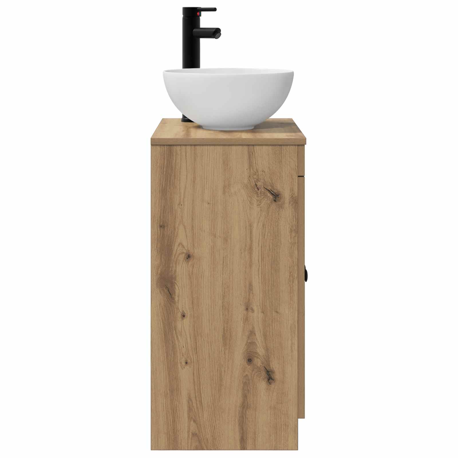 Meuble de salle de bain avec évier Chêne artisanal