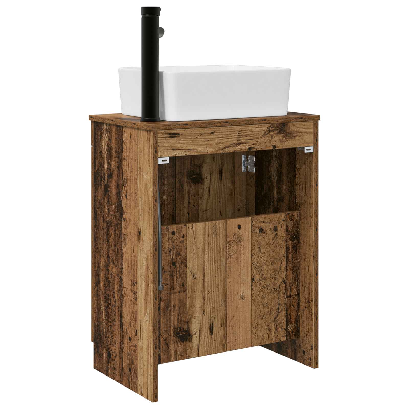 Meuble de salle de bain avec évier Bois ancien 54 x 35 x 83 cm