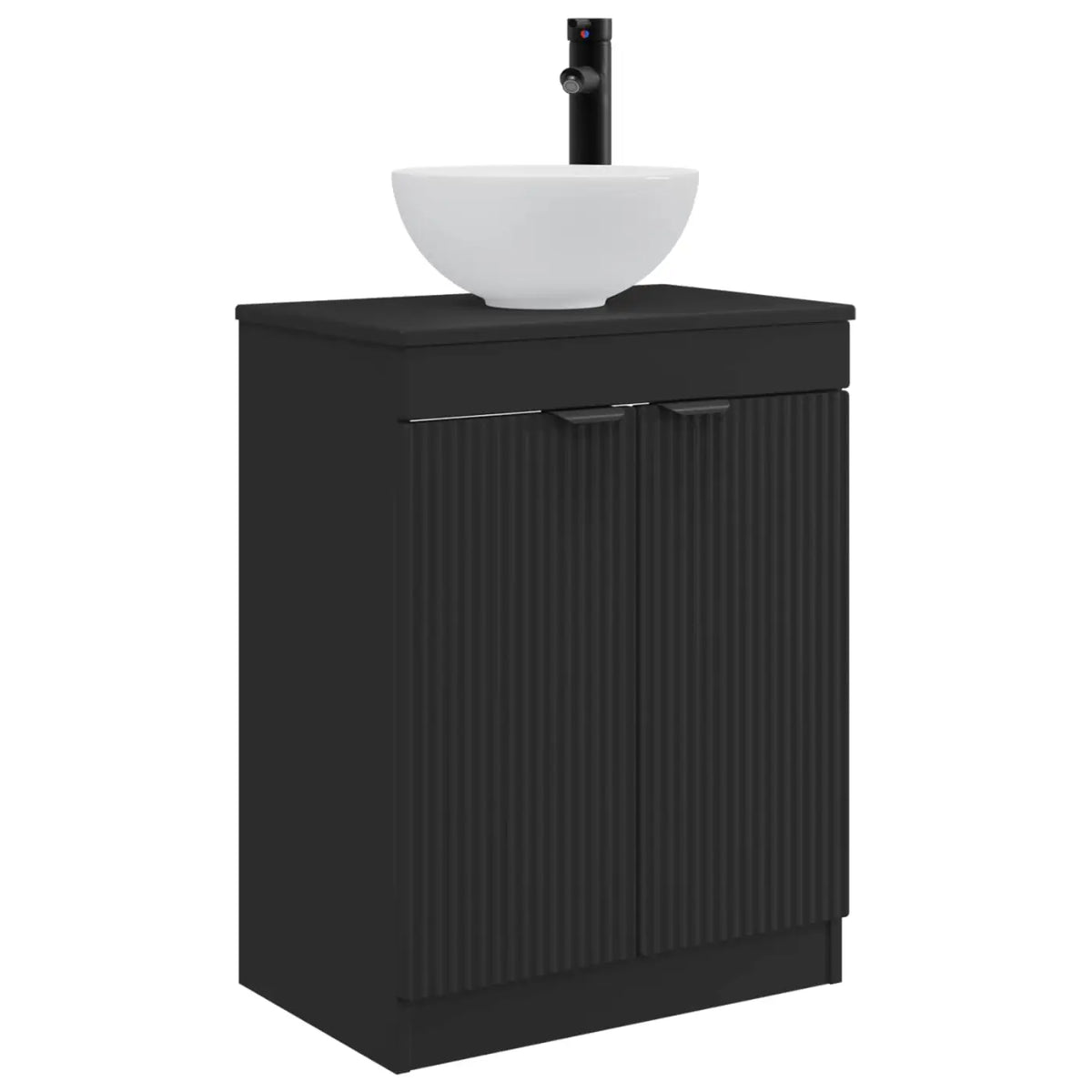 Meuble de salle de bain avec évier Noir 54 x 35 x 83 cm - XIOS