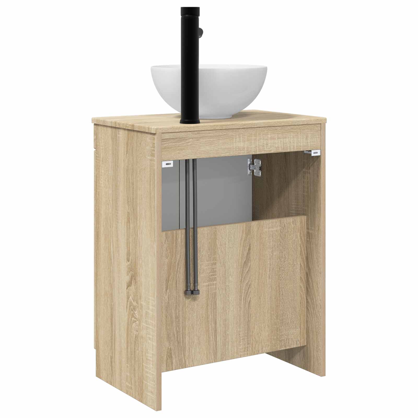 Meuble de salle de bain avec évier Chêne Sonoma 54 x 35 x 83 cm - XIOS