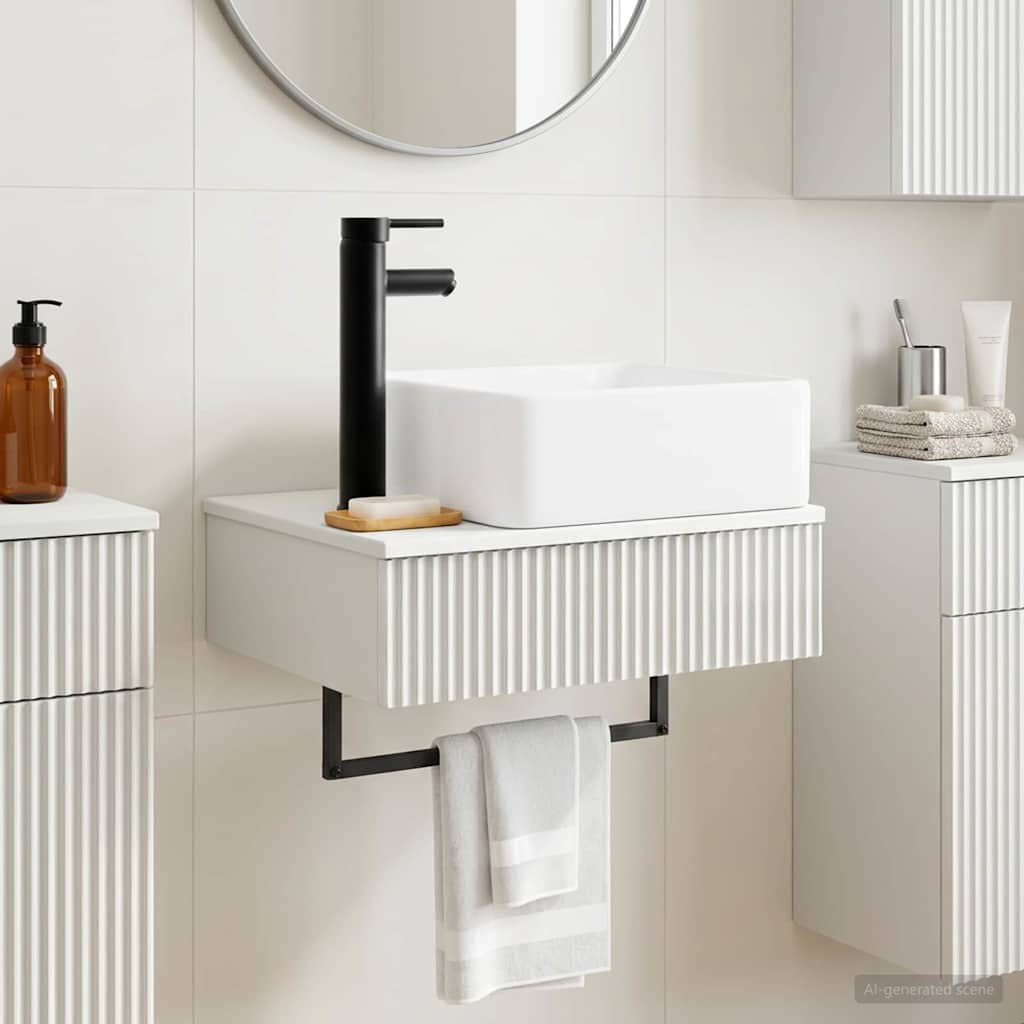 Basin de lavage mural Blanc brillant 50 x 41 x 39 cm - XIOS