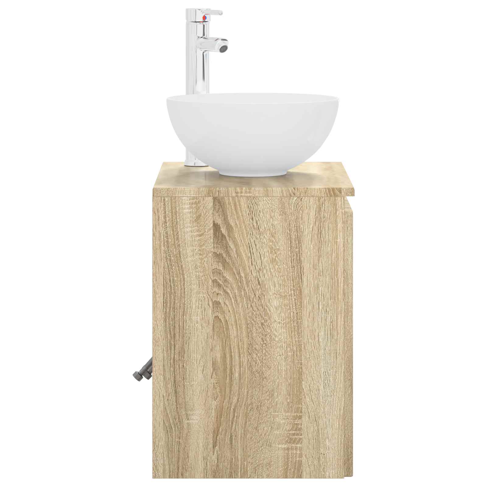 Vanité de lavabo mural Chêne Sonoma 49,5 x 41 x 64,5 cm
