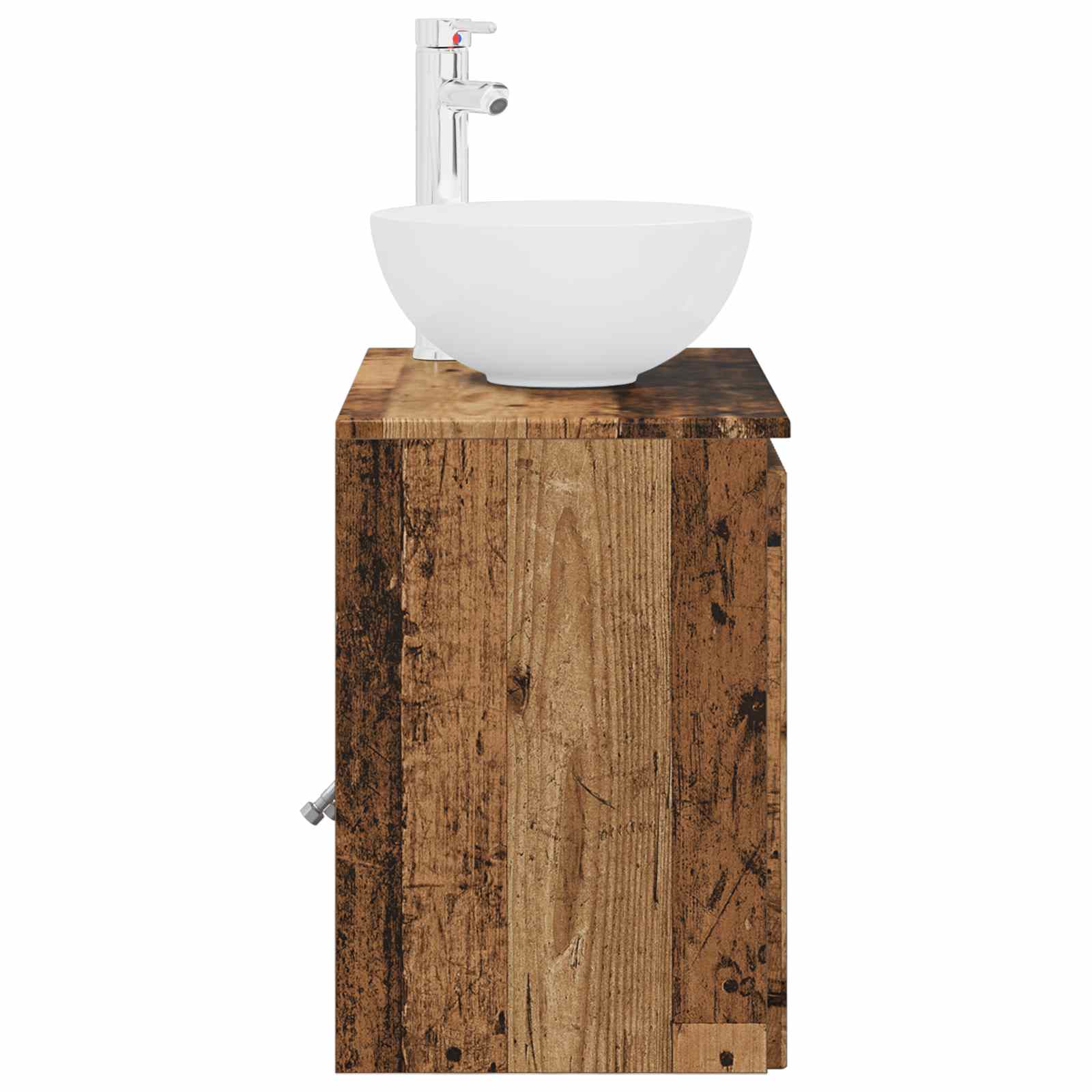 Vanité de lavabo mural Bois ancien 49,5 x 41 x 64,5 cm