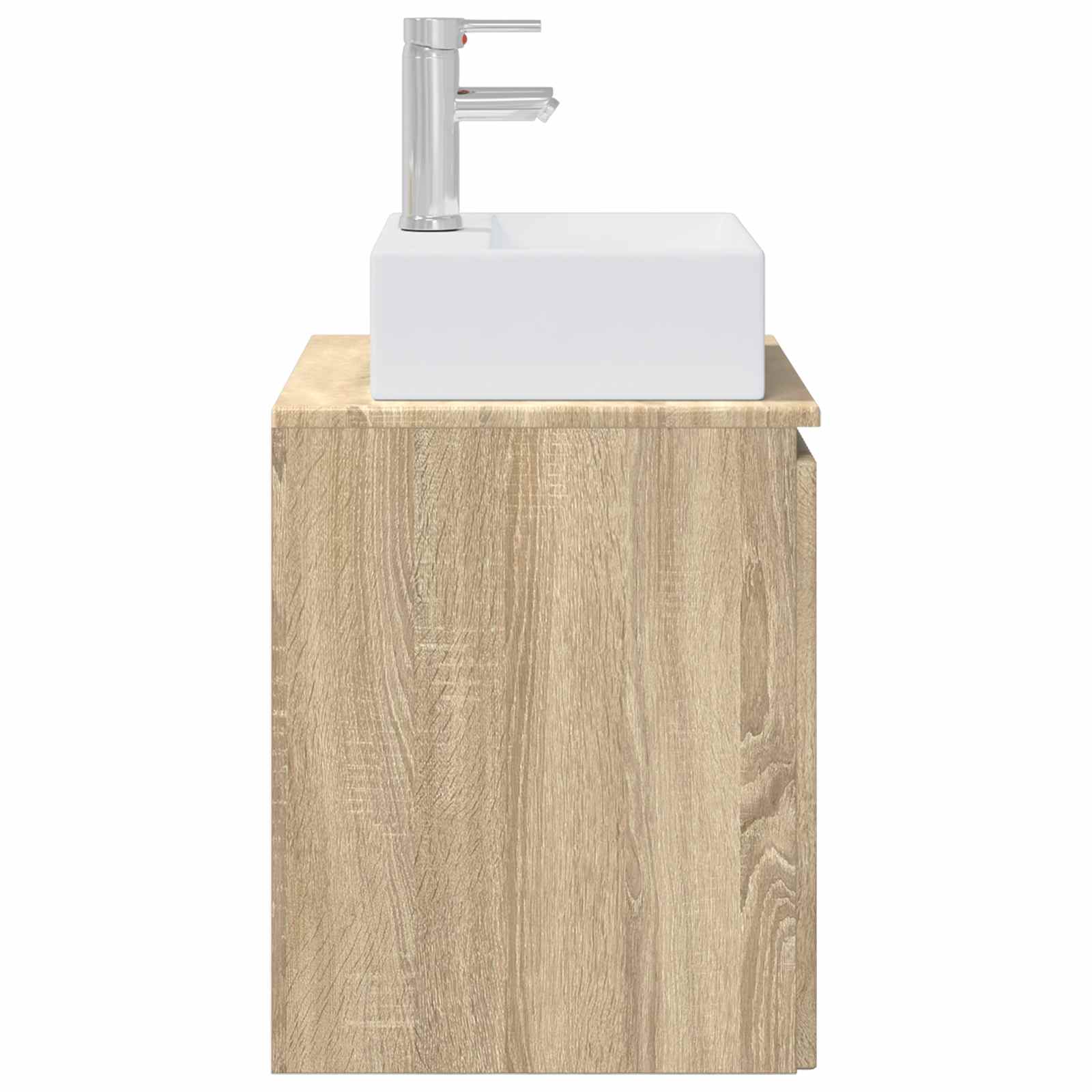 Vanité de lavabo mural Chêne Sonoma 49,5 x 41 x 62,5 cm - XIOS