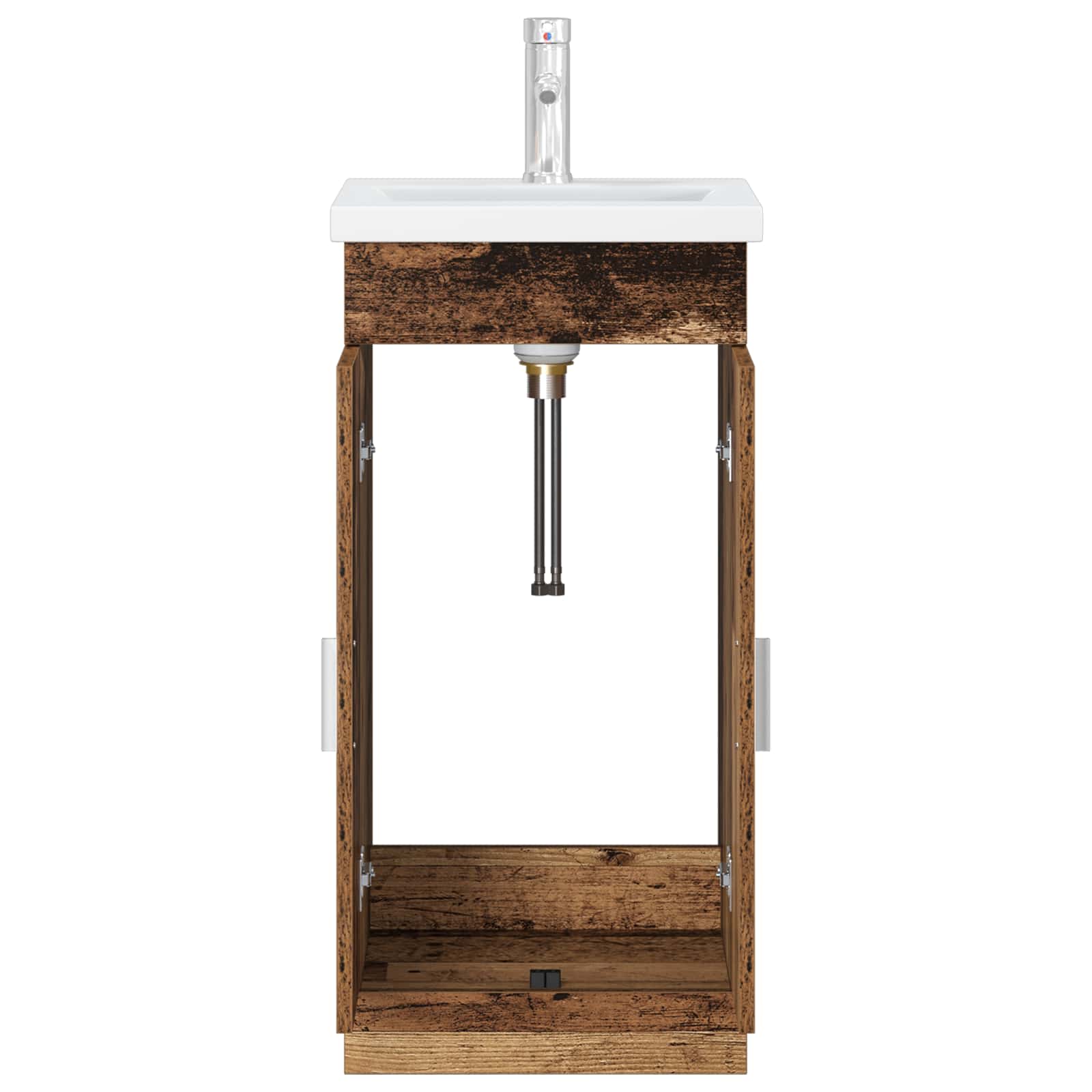 Meuble de salle de bain avec évier Bois ancien