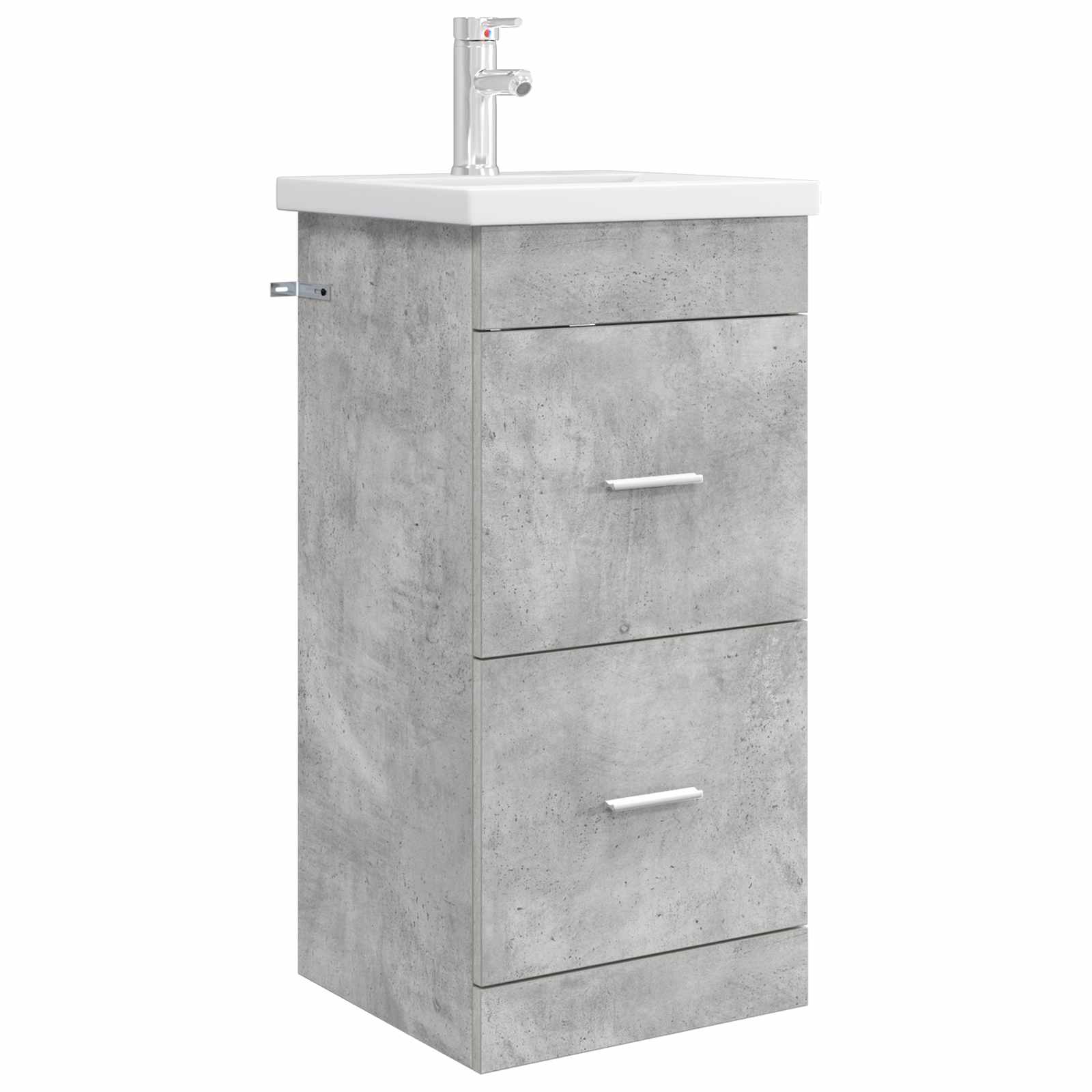 Meuble de salle de bain avec évier Gris béton 42 x 40 x 84,5 cm
