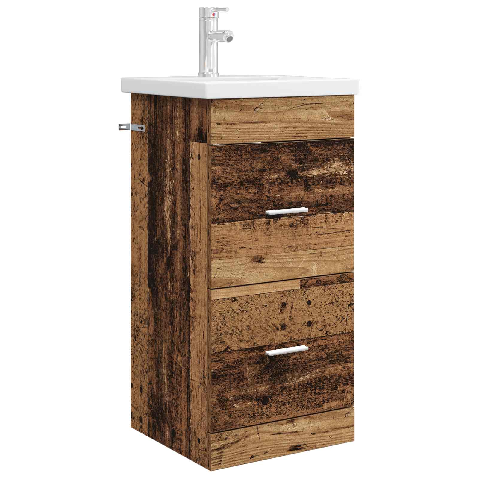 Meuble de salle de bain avec évier Bois ancien
