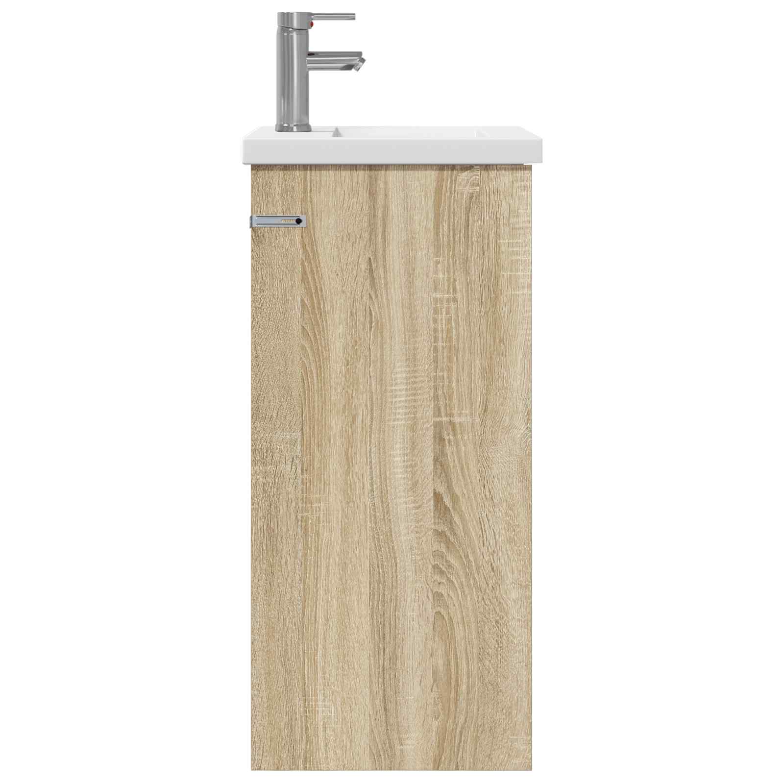 Meuble de salle de bain avec évier Chêne Sonoma