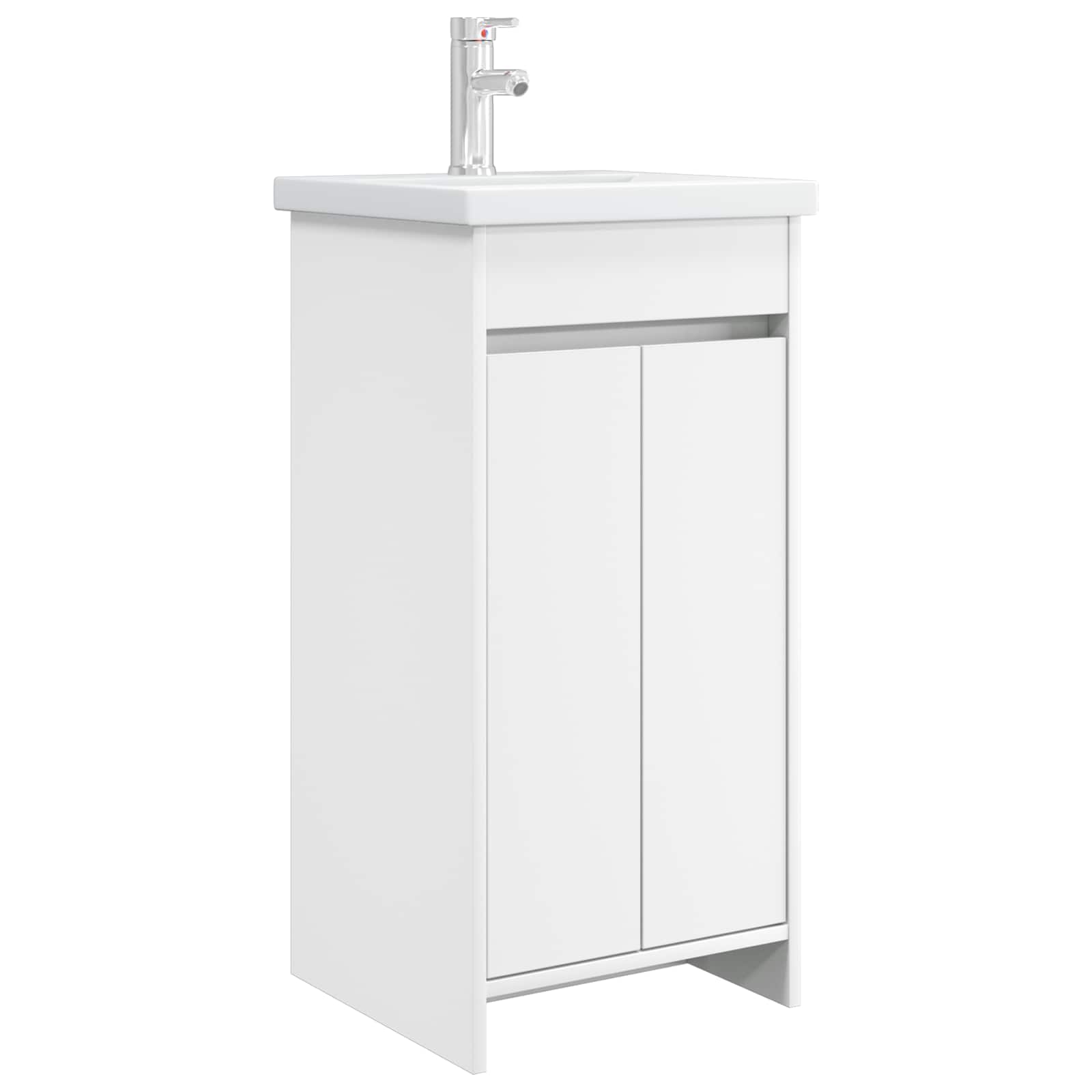 Meuble de salle de bain avec évier Blanc 42 x 40 x 84,5 cm