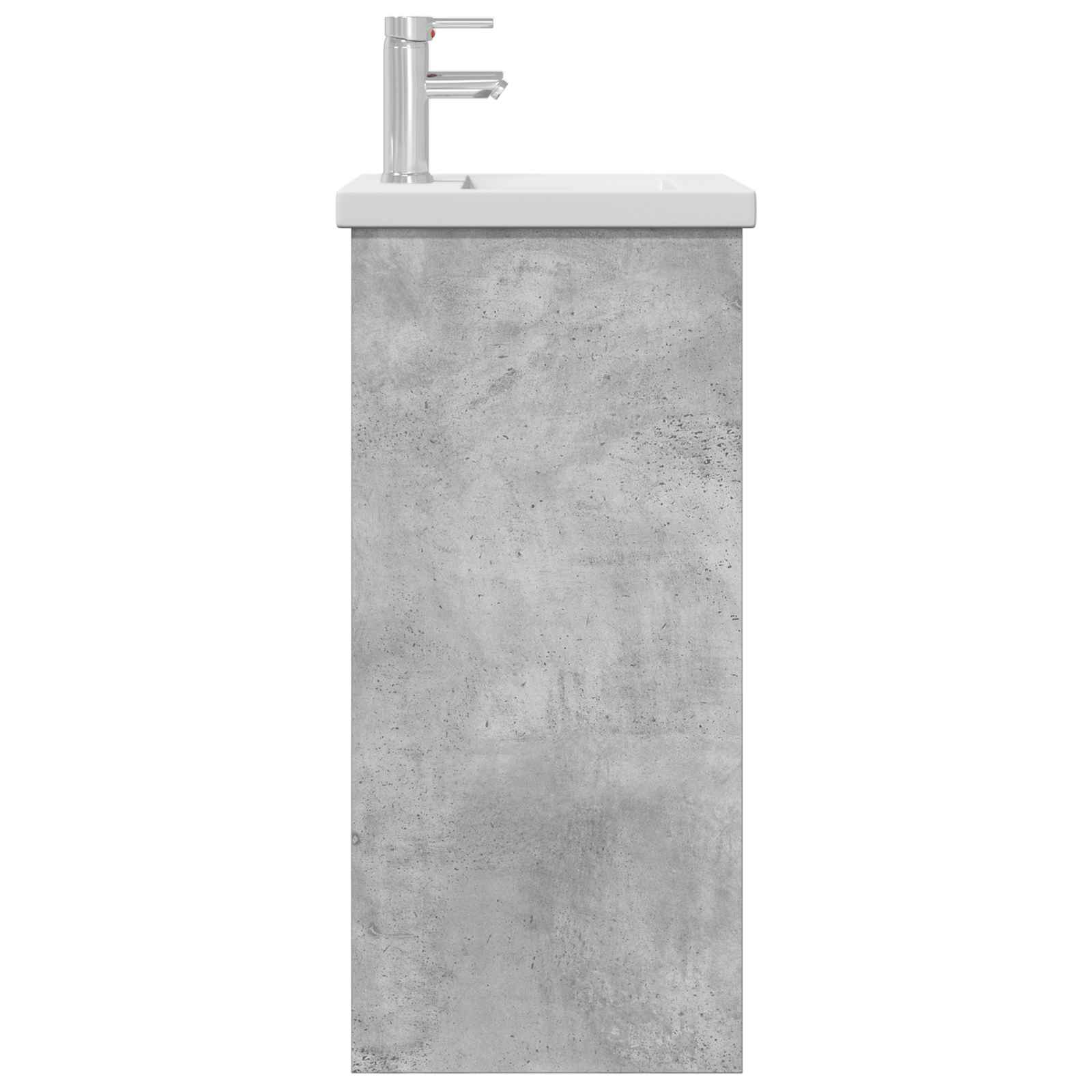 Meuble de salle de bain avec évier Gris béton 42 x 40 x 84,5 cm