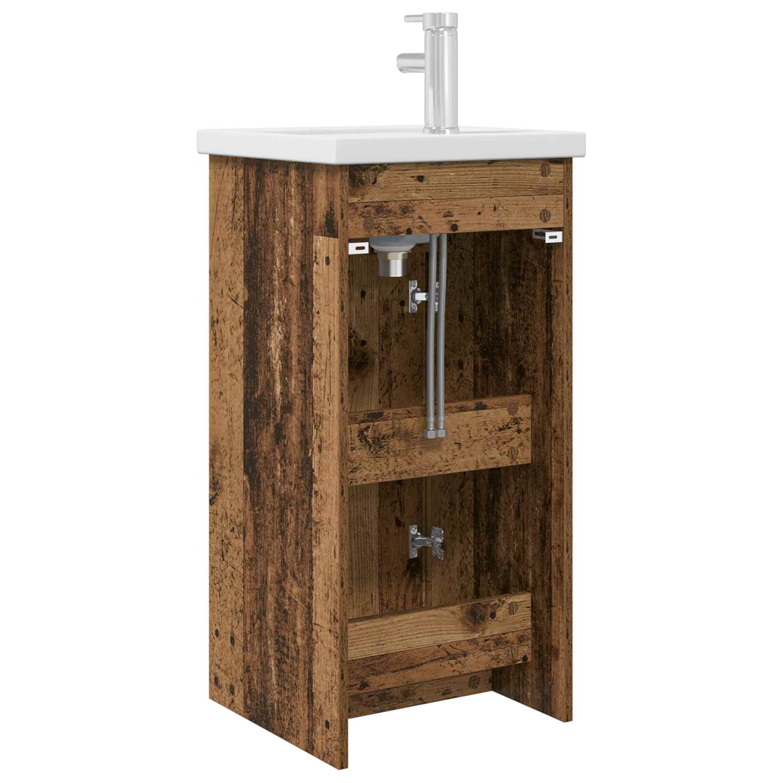 Meuble de salle de bain avec évier Bois ancien