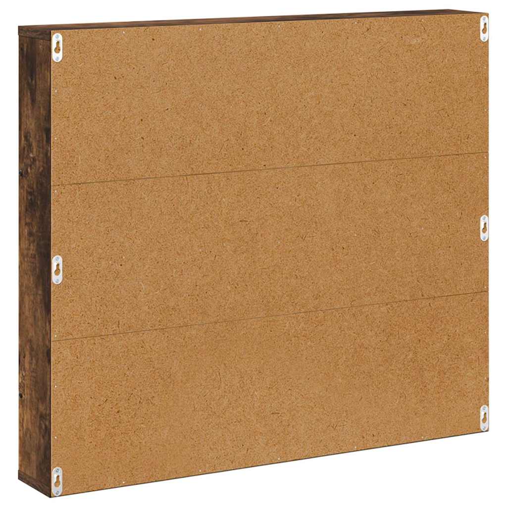Étagère à magazines 2 pc Chêne fumé 80 x 12 x 70 cm - XIOS