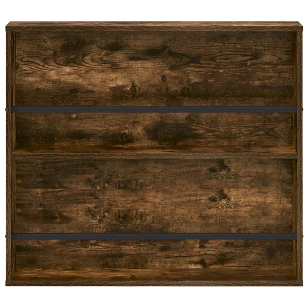 Étagère à magazines 2 pc Chêne fumé 80 x 12 x 70 cm - XIOS